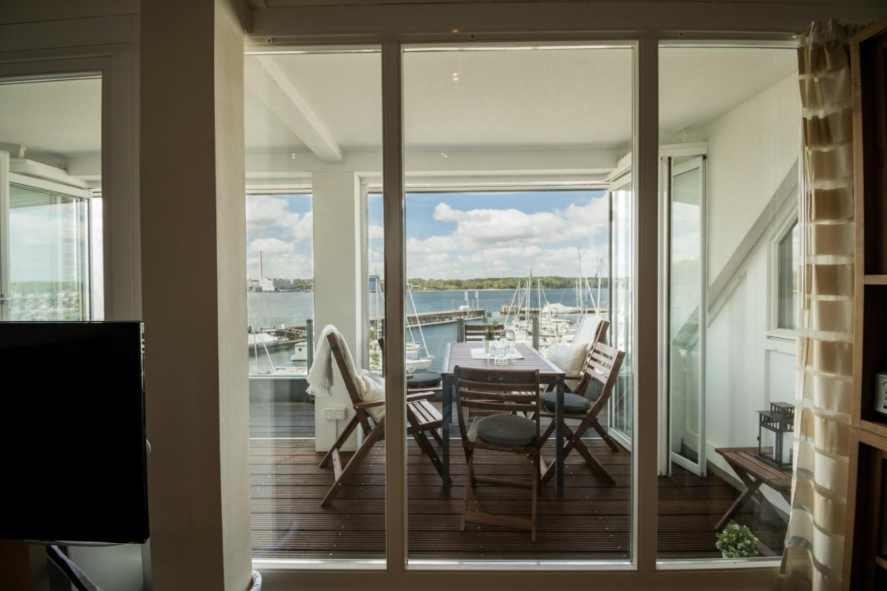 Fewo1846 - Baltic Lodge - Komfortable Maisonettewohnung Mit 3 Schlafzimmern, Balkon Und Blick Auf Die Marina Sonwik Flensborg Eksteriør billede